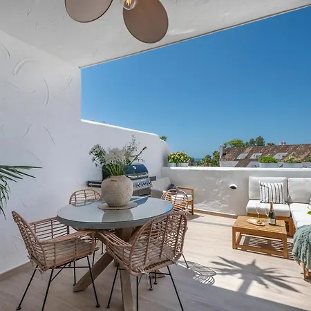 شقة Luxury 2br Near Puerto Banus W Sea Views